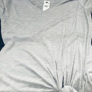 Express tie front T-shirt